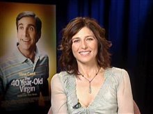 CATHERINE KEENER - THE 40 YEAR-OLD VIRGIN - Interview Video