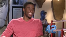 Chadwick Boseman (42)  - Interview Video