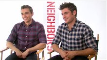 Dave Franco & Zac Efron (Neighbors) - Interview Video