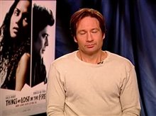 David Duchovny (Things We Lost in the Fire) - Interview Video