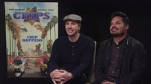 Dax Shepard & Michael Peña Interview - CHIPS Video