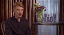 Domhnall Gleeson Interview - American Made Video