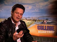 Donny Osmond (College Road Trip) - Interview Video