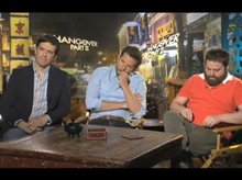 Ed Helms, Bradley Cooper & Zach Galifianakis (The Hangover Part II) - Interview Video