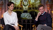 Eddie Redmayne & Katherine Waterston Interview - Fantastic Beasts and Where to Find Them Video