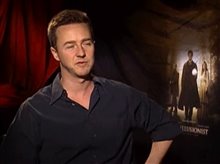 EDWARD NORTON (THE ILLUSIONIST) - Interview Video
