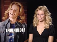 ELIZABETH BANKS (INVINCIBLE) - Interview Video