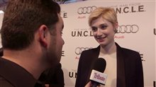 Exclusive: Elizabeth Debicki - The Man from U.N.C.L.E. Red Carpet Video