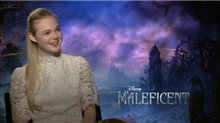 Elle Fanning (Maleficent) - Interview Video