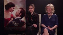 Emilia Clarke & Jojo Moyes Interview - Me Before You Video