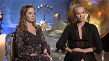 Emily Blunt & Charlize Theron Interview - The Huntsman: Winter's War Video