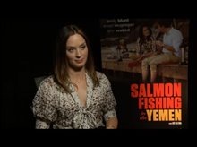 Emily Blunt (Salmon Fishing in the Yemen) - Interview Video