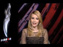 Emma Roberts (Scream 4) - Interview Video