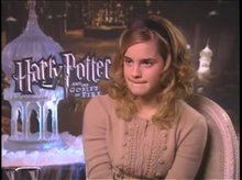 Emma Watson (Harry Potter and the Goblet of Fire) - Interview Video