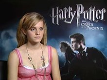 Emma Watson (Harry Potter and the Order of the Phoenix) - Interview Video