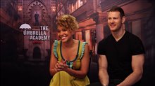 Emmy Raver-Lampman & Tom Hopper talk 'The Umbrella Academy' - Interview Video