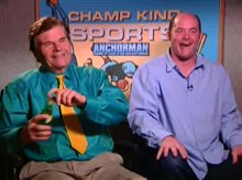 FRED WILLARD & DAVID KOECHNER - ANCHORMAN - Interview Video