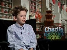 FREDDIE HIGHMORE - CHARLIE AND THE CHOCOLATE FACTORY - Interview Video