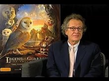 Geoffrey Rush (Legend of the Guardians: The Owls of Ga'Hoole) - Interview Video