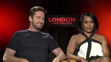 Gerard Butler & Angela Bassett - London Has Fallen Interview Video