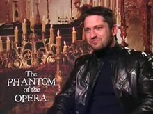 GERARD BUTLER - THE PHANTOM OF THE OPERA - Interview Video
