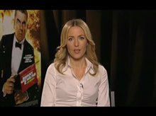 Gillian Anderson (Johnny English Reborn) - Interview Video