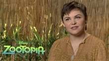 Ginnifer Goodwin - Zootopia Interview Video