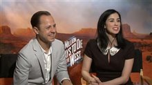 Giovanni Ribisi & Sarah Silverman (A Million Ways to Die in the West) - Interview Video