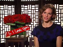 Hilary Swank (P.S. I Love You) - Interview Video