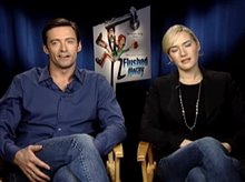 HUGH JACKMAN & KATE WINSLET (FLUSHED AWAY) - Interview Video