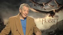 Ian McKellen (The Hobbit: The Battle of the Five Armies) - Interview Video