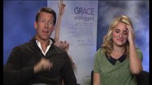 James Denton & AJ Michalka (Grace Unplugged) - Interview Video