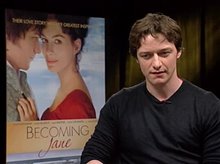 James McAvoy (Becoming Jane) - Interview Video
