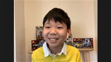 Jayden Zhang on his movie debut in 'Shang-Chi and the Legend of the Ten Rings' - Interview Video