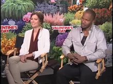 Jessica Biel & Jamie Foxx (Valentine's Day) - Interview Video