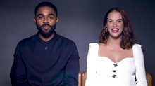 Jessica Brown Findlay and Anthony Welsh star in new Paramount+ series 'The Flatshare' - Interview Video