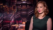 Jessica Chastain - Crimson Peak - Interview Video