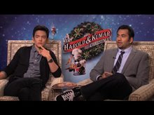 John Cho & Kal Penn (A Very Harold & Kumar 3D Christmas) - Interview Video