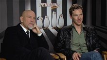 John Malkovich & Benedict Cumberbatch (Penguins of Madagascar) - Interview Video