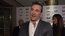 Jon Hamm talks 'Lucy in the Sky' at TIFF 2019 - Interview Video