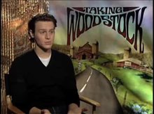 Jonathan Groff (Taking Woodstock) - Interview Video
