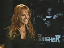 Julie Benz (Punisher: War Zone) - Interview Video