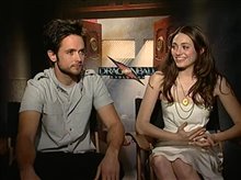 Justin Chatwin & Emmy Rossum (Dragonball Evolution) - Interview Video