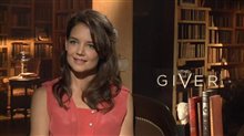 Katie Holmes (The Giver) - Interview Video