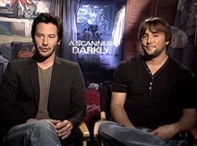 KEANU REEVES & RICHARD LINKLATER (A SCANNER DARKLY) - Interview Video