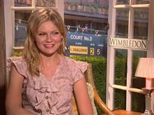 KIRSTEN DUNST - WIMBLEDON - Interview Video