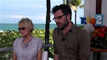 Kristin Chenoweth & Jemaine Clement (Rio 2) - Interview Video