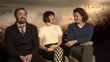 Lee Pace, Evangeline Lilly & Orlando Bloom (The Hobbit: The Battle of the Five Armies) - Interview Video