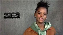 Letitia Wright talks about playing Altheia Jones-Lecointe in 'Mangrove' - Interview Video