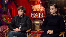 Levi Miller & Rooney Mara - Pan - Interview Video